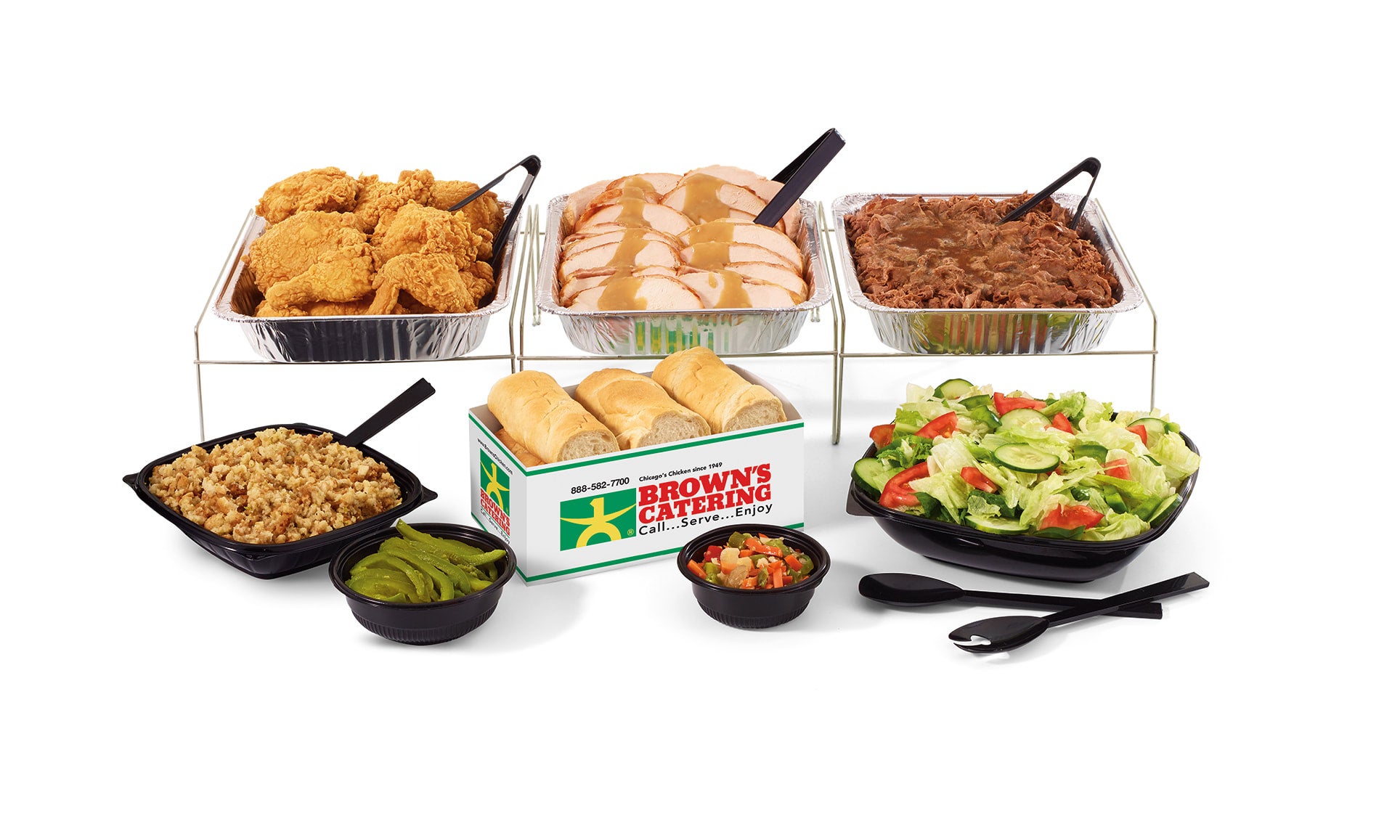 3 Entree buffet